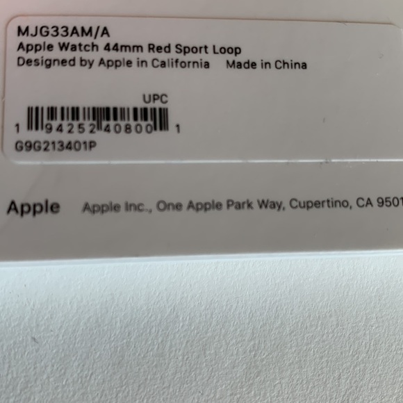 Sport Loop for Apple Watch™ 44mm - (PRODUCT)- RED - Picture 4 of 8